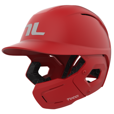 Tucci Potenza Batting Helmet With Jaw Flap