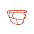 Schutt F7 EGOP VI-NB-VC Football Facemask