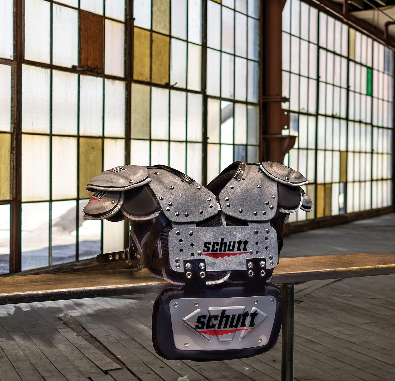 Schutt Adult Air Maxx Flex Football Shoulder Pad Back Plate League