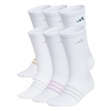 adidas Women's Superlite 3.0 6-Pack Crew-1