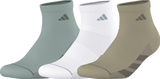 adidas Men's All Day Training 3-Pack Quarter Sock Unisex Accessories Socks