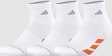 adidas Men's All Day Training 3-Pack Quarter Sock Unisex Accessories Socks
