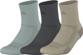 adidas Men's Tech 3-Pack High Quarter Sock Unisex Accessories Socks