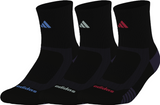 adidas Men's Tech 3-Pack High Quarter Sock Unisex Accessories Socks