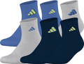 adidas Youth Superlite Classic 2.0 6-Pack Quarter Sock Unisex Accessories Socks