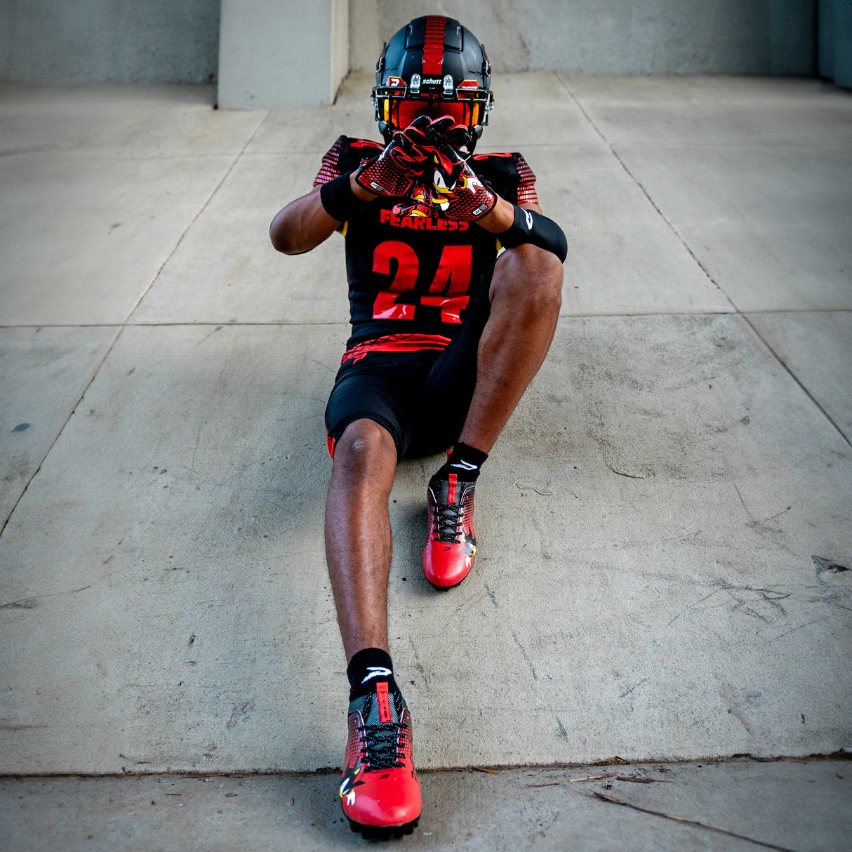 Phenom Elite Youth Quantum Speed 2.0 Football Cleats-7