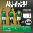 Throw-In Soccer Uniform Package Team Soccer Uniform Packages