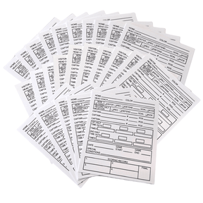 Adams Football Referee Score Cards - Pack of 25