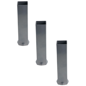 TAG Steel Ground Receptacle Set of 3