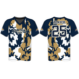 League Outfitters Custom Elite Sublimated- Sublimated V-Neck Short Sleeve Team Baseball Jerseys