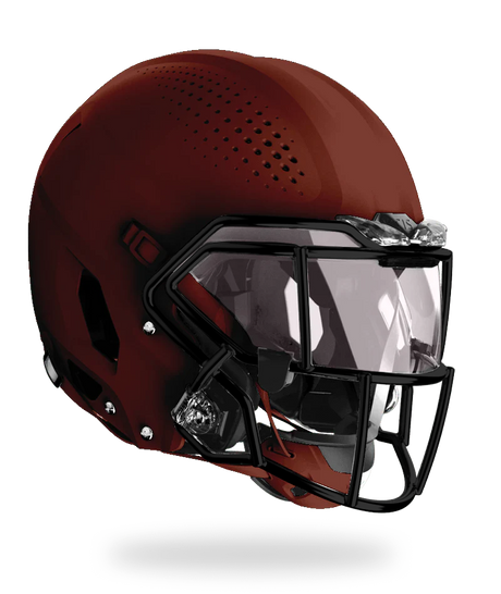 Vicis Adult Zero2 Elite Football Helmet with Titanium Facemask & Oakley Eye Shield Vicis