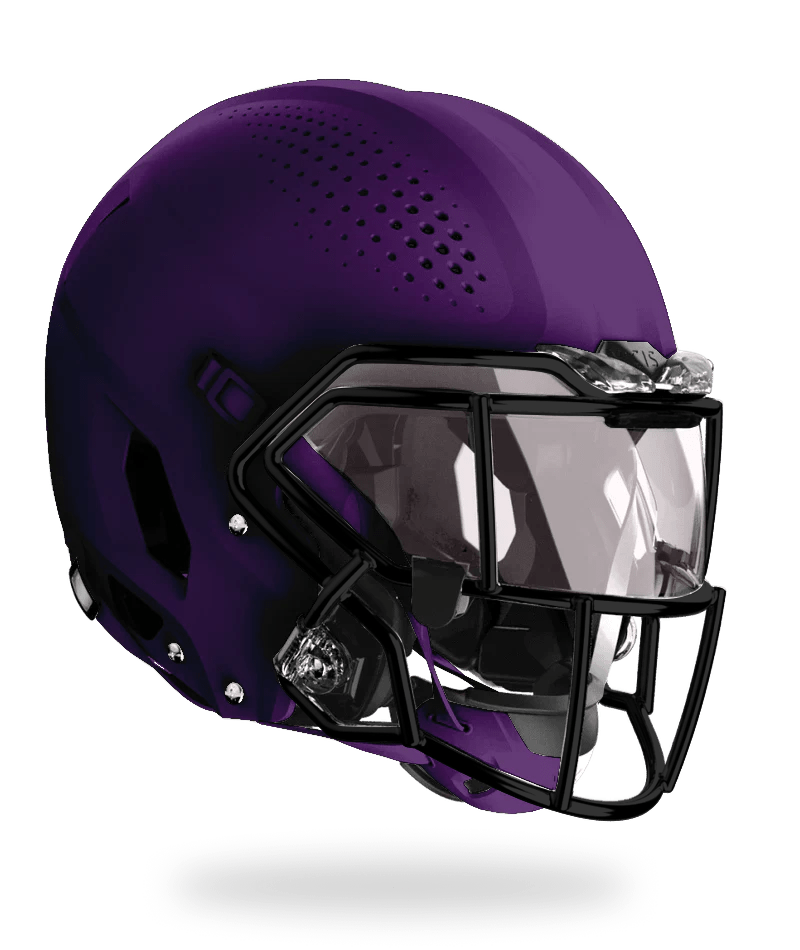 Purple Best Football Helmet Brands Guardian Cap (Football