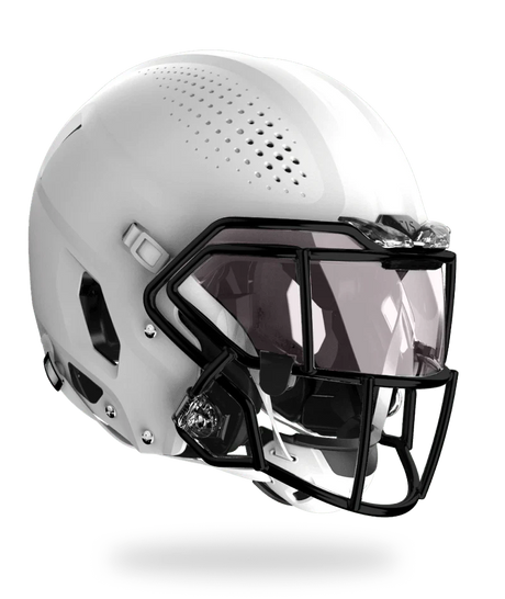 Vicis Zero2 Elite Youth Football Helmet with Titanium Facemask & Oakley Eye Shield - Matte Colors Vicis