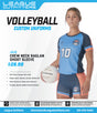 Custom Volleyball Jerseys League Outfitters