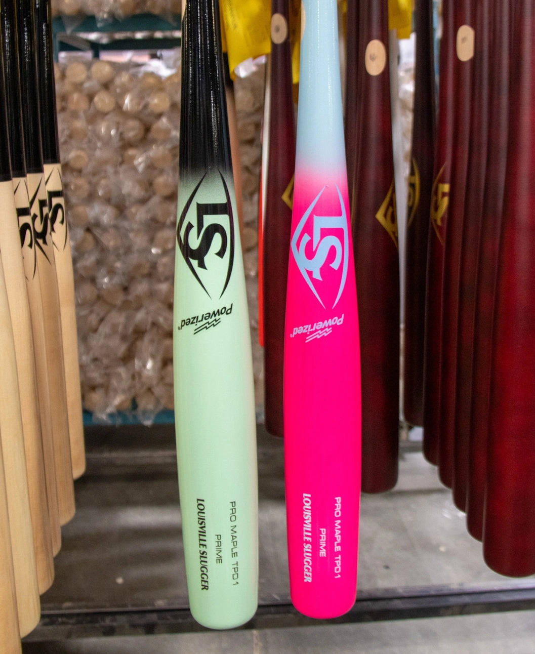 Louisville Slugger Pro Prime Pink TPD1 Torpedo-Shaped Baseball Bat Baseball Bats All
