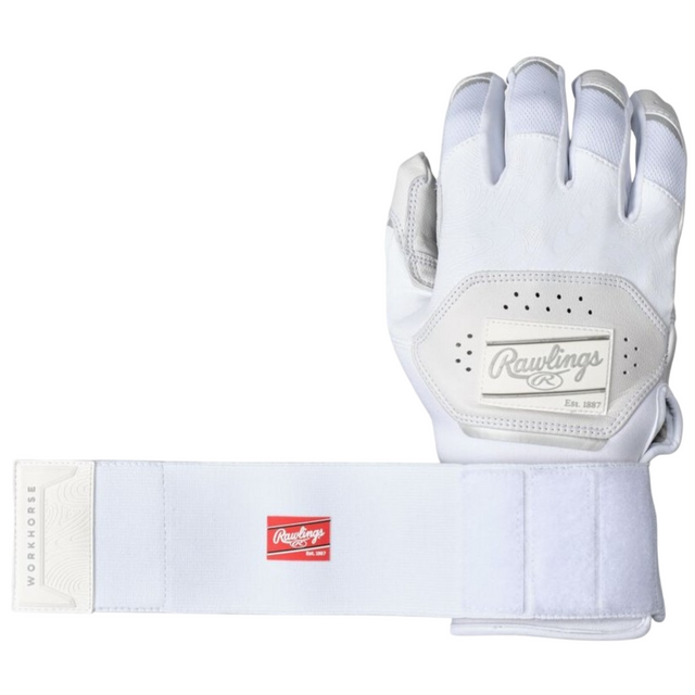 2022 Rawlings Workhorse Compression Strap Batting Gloves-1