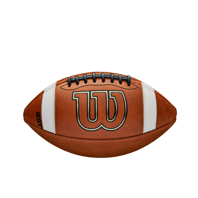 Wilson GST Tan Leather Game Football Football Footballs All