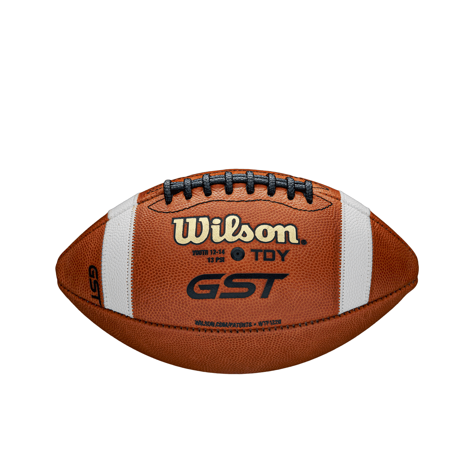 Wilson GST Tan Leather Game Football Football Footballs All