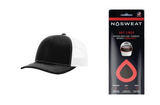 Richardson 112 Trucker Hat with NoSweat Hat Liner Combo