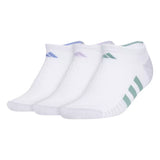 adidas Women's Cushioned 3.0 3-Pack No Show Socks