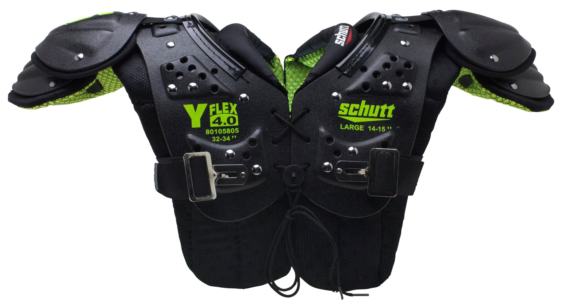 Schutt YFlex 4.0 Youth Football Shoulder Pads League Outfitters