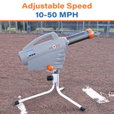 Zooka ZS720 Pitching Machine with Short Tripod Baseball Field Equipment All