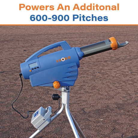 Zooka External Battery Baseball Field Equipment All