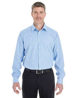 Devon & Jones Men's Crown Collection Royal Dobby Dress Shirt-1