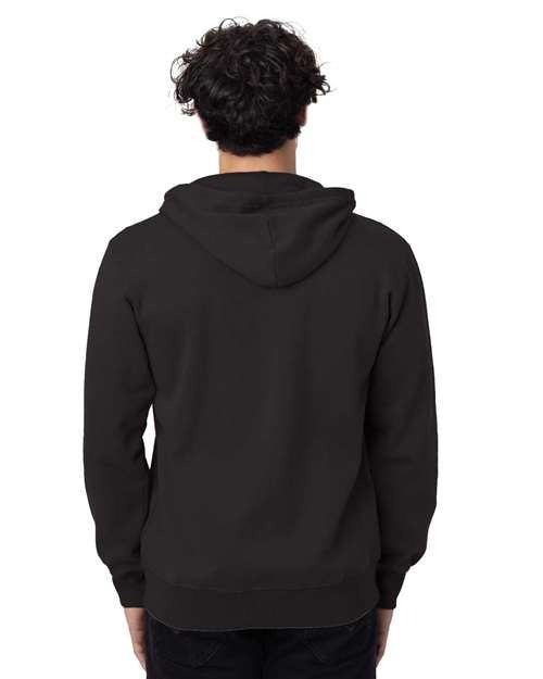 econscious Men's Heritage Full-Zip Hooded Sweatshirt-3