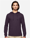 econscious Men's Eco Jersey Pullover Hooded Long Sleeve T-Shirt-1