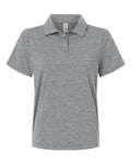 Team 365 Women's Relay Heathered Stripe Polo-1