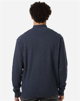 Devon & Jones Men's Hartland Textured Quarter Zip Sweater-5