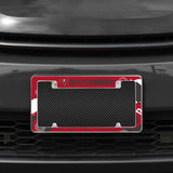 Rico Industries NFL  Tampa Bay Buccaneers Wave 12" x 6" Chrome License Plate Frame-1