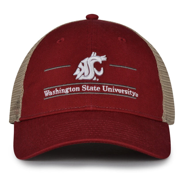 The Game Headwear Washington State Split Bar Trucker Hat