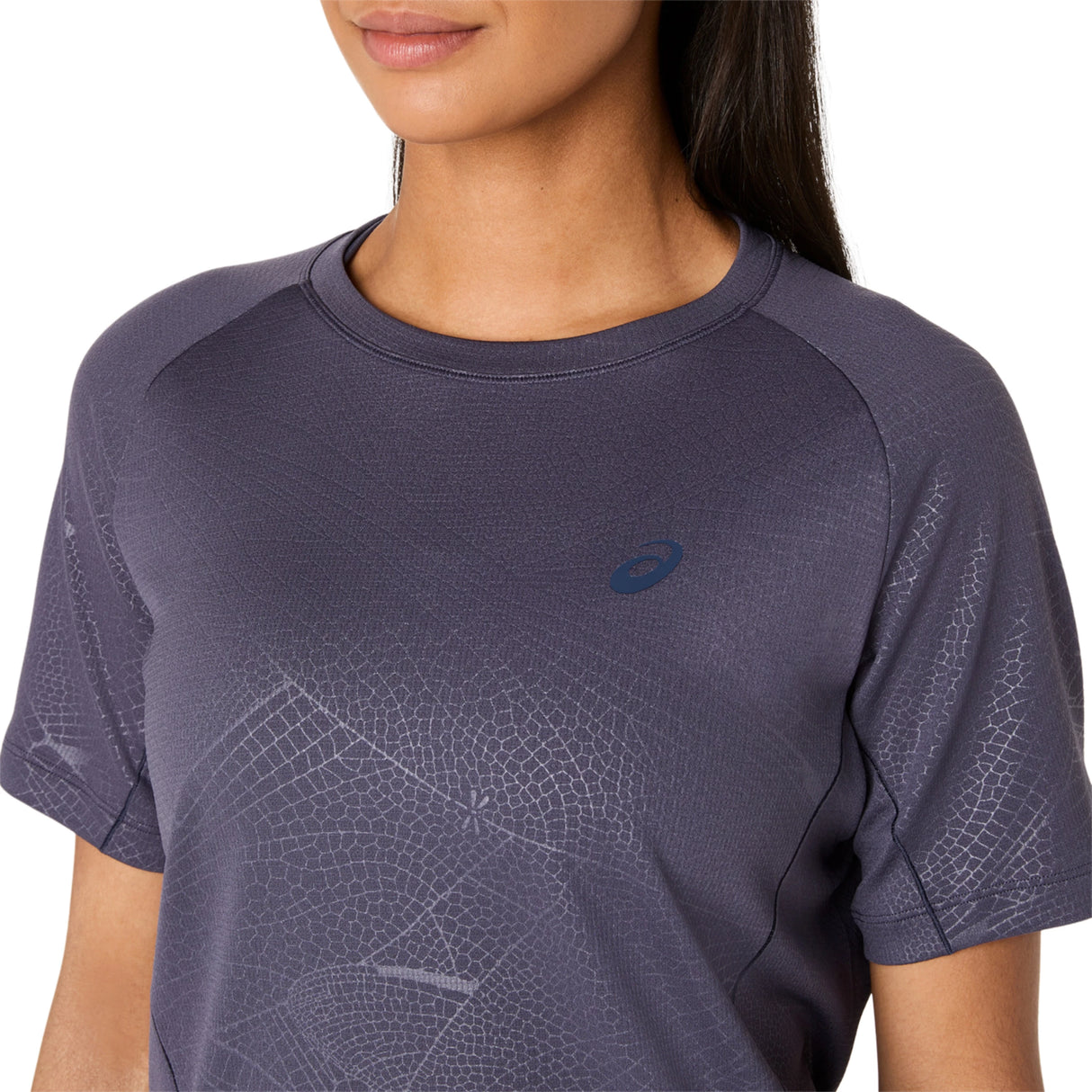 Asics Women's Game All Over Print Short Sleeve Top-5