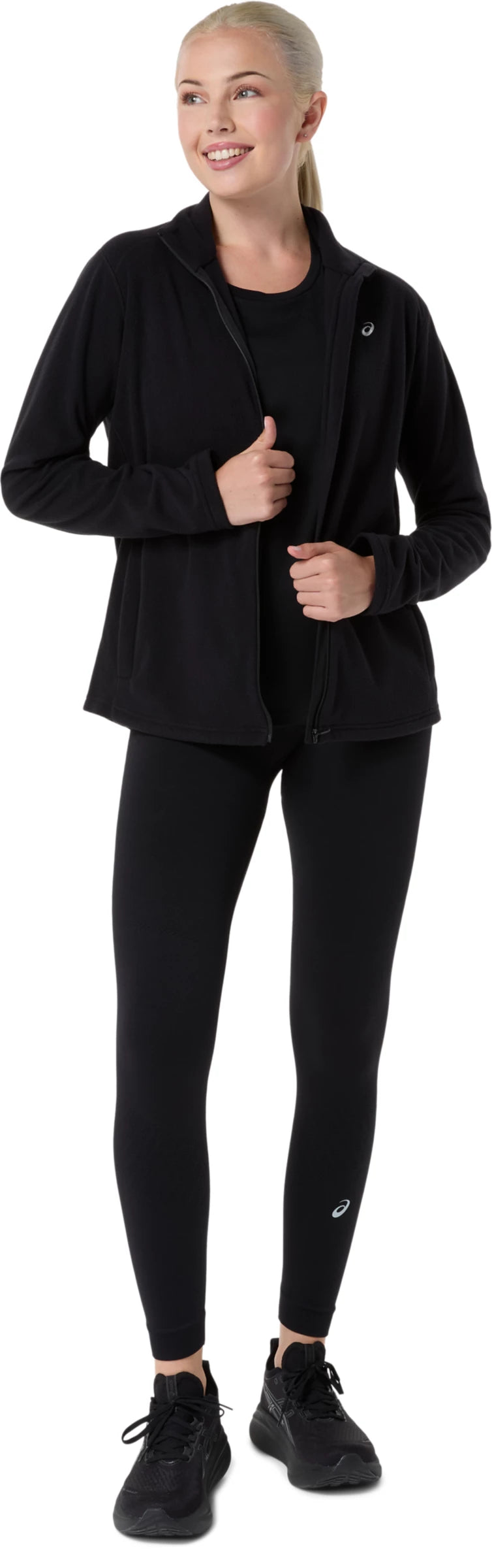 Asics Women's Sport Winter Polar Fleece Jacket-6