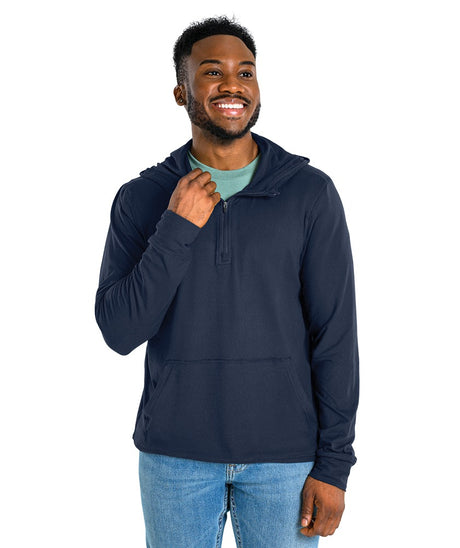 Charles River Men's Pulse Performance Quarter Zip Hoodie-1