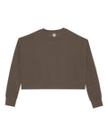 Lane Seven Women's Relaxed Cropped Crewneck Sweatshirt-1