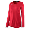 Mizuno Girl's Spike Long Sleeve Volleyball Jersey-1