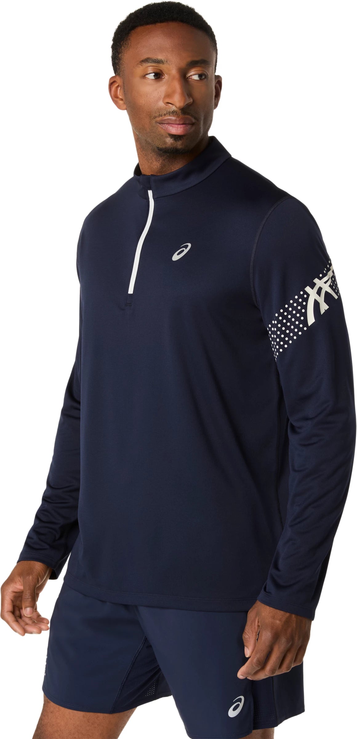 Asics Men's Icon Long Sleeve 1/2 Zip Top-3