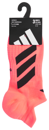 adidas Men's EVO 3-Pack No Show Sock-7