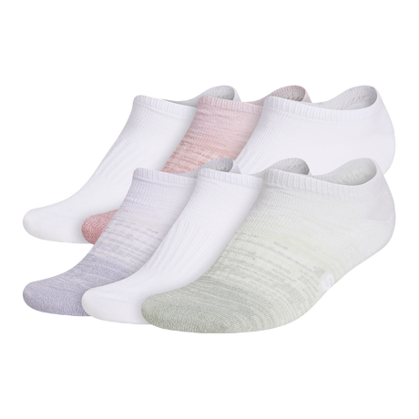 adidas Women's Superlite Badge of Sport 2 6-Pack No Show-1