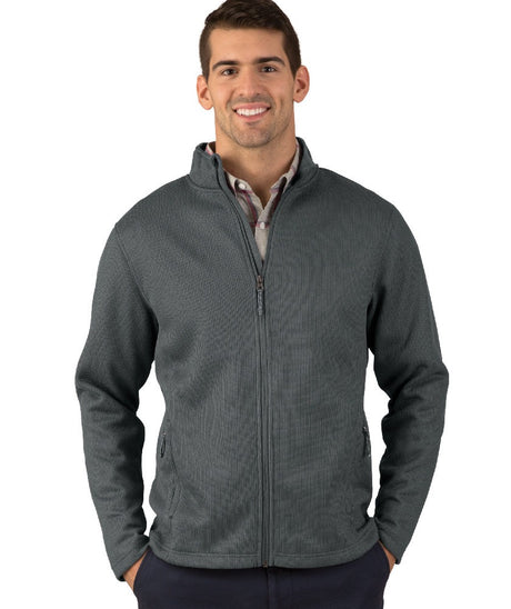 Charles River Men's Heritage Rib Knit Jacket-1