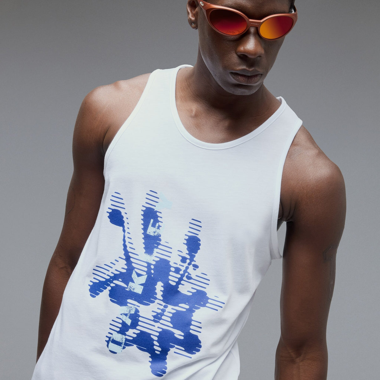 Oakley Men's Waterscape Hibiscus Tank-10
