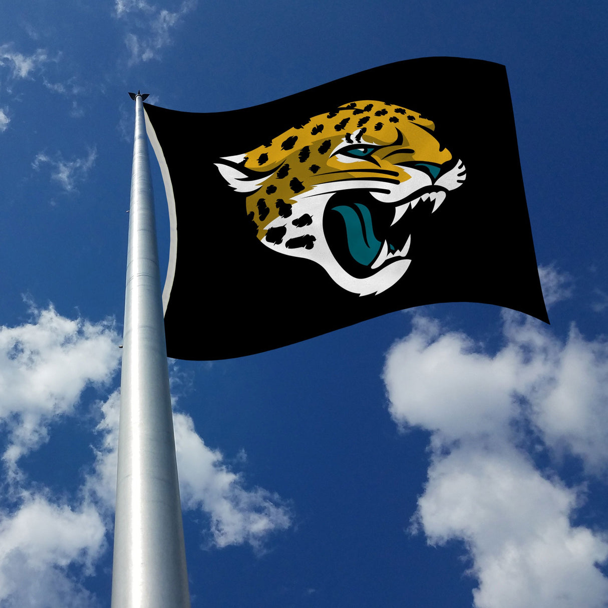 Rico Industries NFL  Jacksonville Jaguars Standard 3' x 5' Banner Flag-2