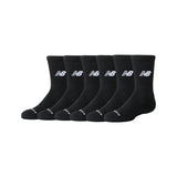 New Balance Daily Essentials Cushion Crew Socks 6 Pack-1