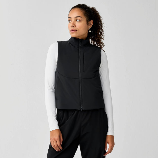 Brooks Women's Movement Insulated Crop Vest