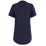 Mizuno Girl's NXT 1-Button Softball Jersey-2