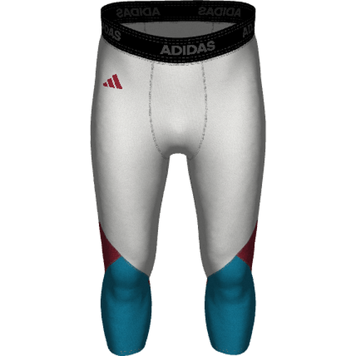 Adidas Three-Quarter Tight with Mesh Inserts League Outfitters