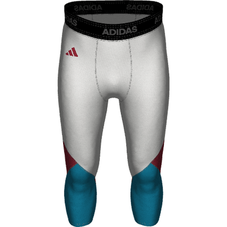 Adidas Three-Quarter Tight with Mesh Inserts League Outfitters